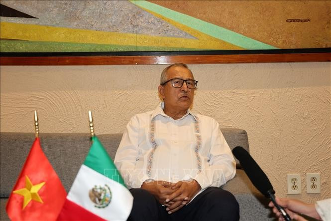 Pedro Vázquez González, Chairman of the Foreign Affairs Committee of the Chamber of Deputies of Mexico (Photo: VNA)