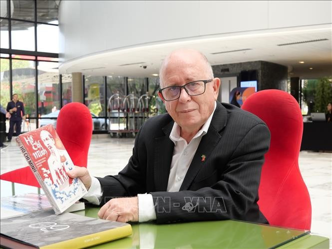 Historian Pedro de Oliveira, General Secretary of the Brazil–Vietnam Friendship Association (Photo: VNA)