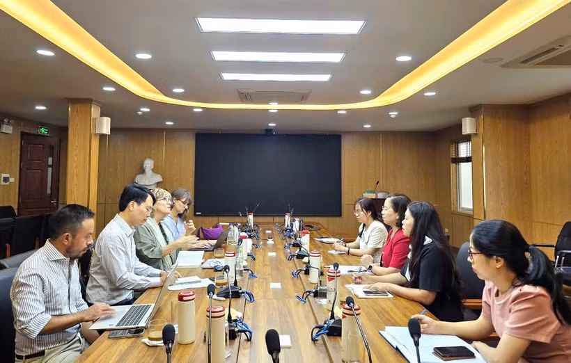 The meeting between the Vietnam Farmers’ Union and the Food and Agriculture Organisation of the United Nations (FAO) on September 15 (Photo: hoinongdan.org.vn)