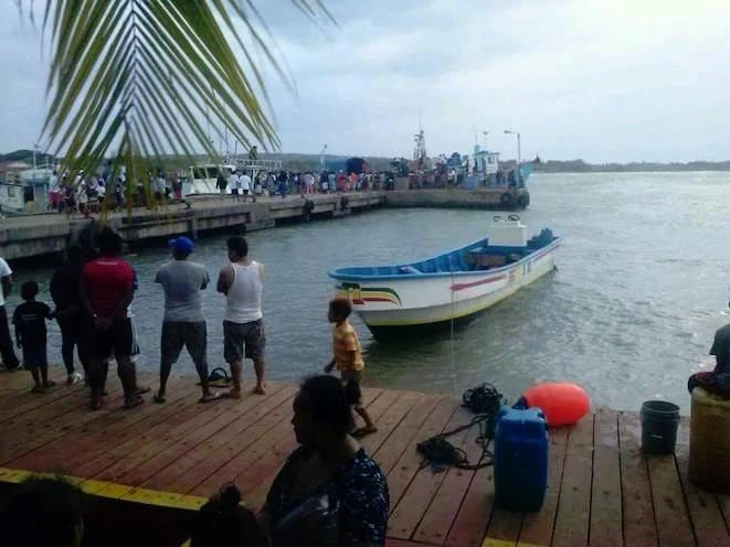 A port at Corn Islands, Nicanagua. (Photo: La Prensa) 