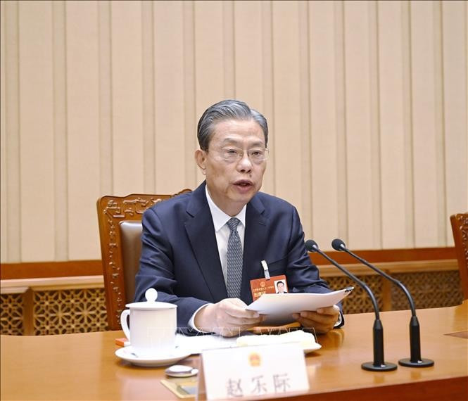 Zhao Leji, Chairman of the Standing Committee of the National People’s Congress. (Photo: VNA)