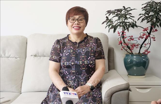 Professor Pan Jin’e, a Vietnam studies expert at the Academy of Marxism under the Chinese Academy of Social Sciences. (Photo: VNA)