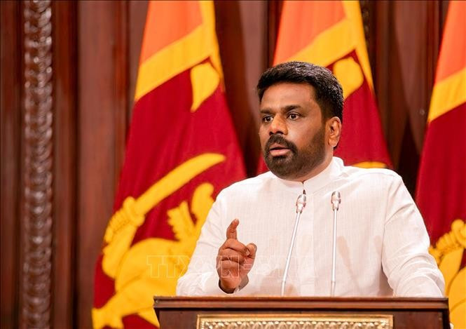 Sri Lankan President Anura Kumara Dissanayake. (Photo: Xinhua/VNA)