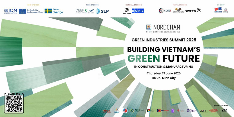 The Green Industries Summit 2025 aims to support the country’s transition toward sustainable industrial development. (Source: NordCham Vietnam)