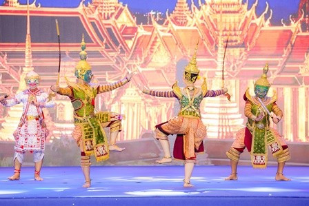 Artists perform Thai traditional dance at the opening ceremony of the "Creative Thailand: The Pulse of Tradition" festival. (Photo of organisers)