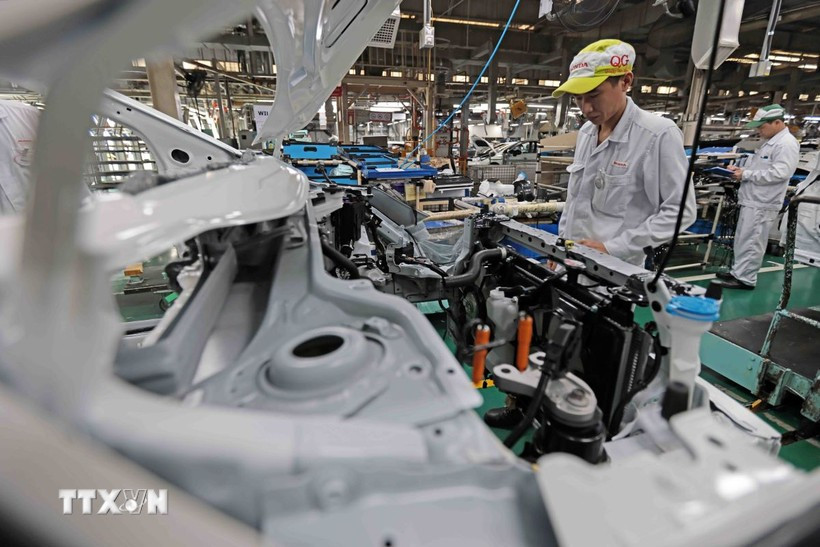 Preferential tariff policy aims to support domestic vehicle manufacturers and assemblers, particularly those producing environmentally friendly models. (Illustrative image. Source: VNA)