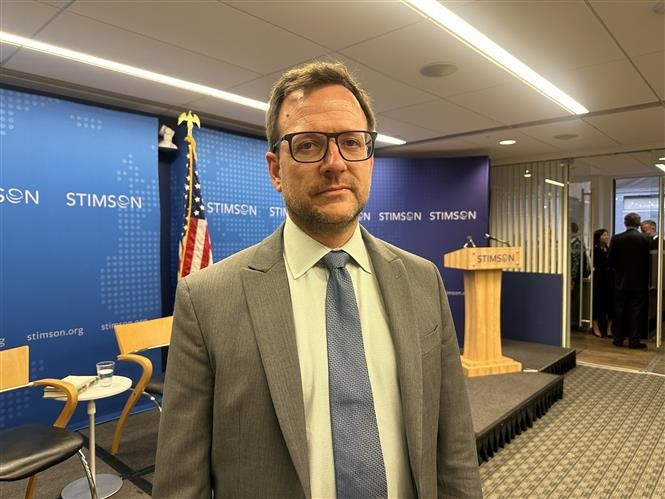 Brian Eyler, a senior fellow and Director of the Southeast Asia Programme at the the US’s Stimson Centre (Photo: VNA)