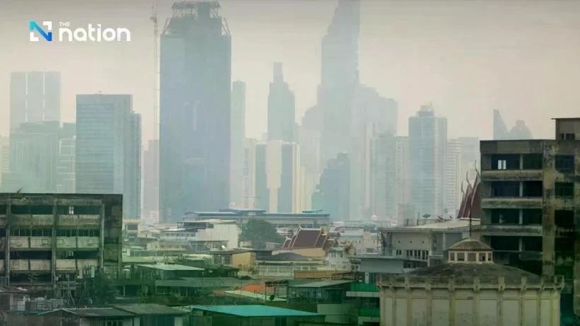 Air pollution in Bangkok, Thailand. (Photo: nationthailand.com)