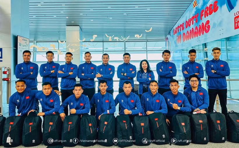 Vietnam's beach soccer team (Photo: VFF)