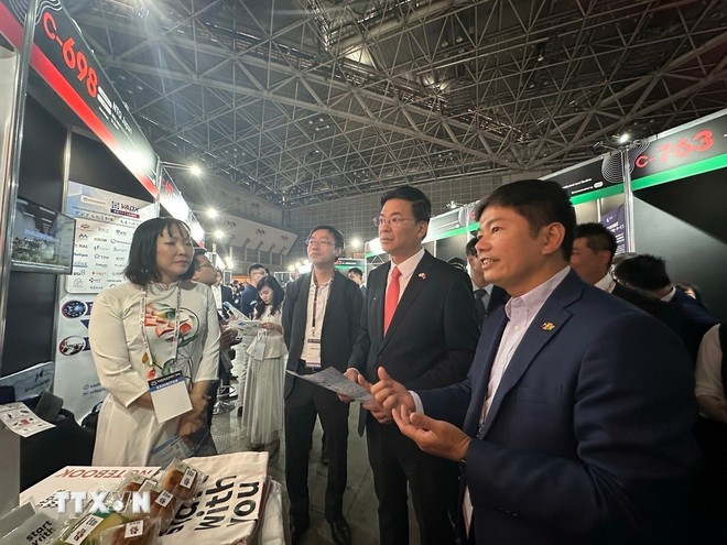 Vietnamese tech solutions introduced at SusHi Tech Tokyo 2025 (Photo: VNA)