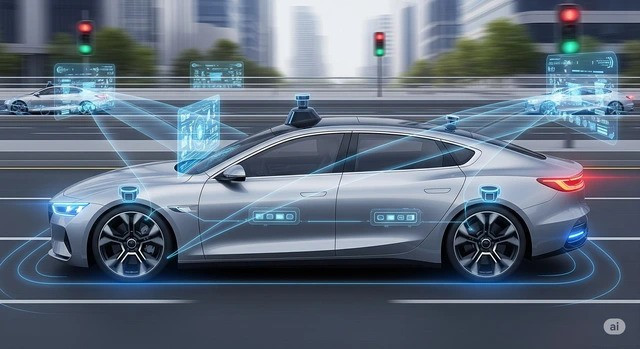 The Ministry of Public Security said fully autonomous motor vehicles are not suitable for operation in Vietnam's road conditions. (Illustrative photo: thanhnien.vn)