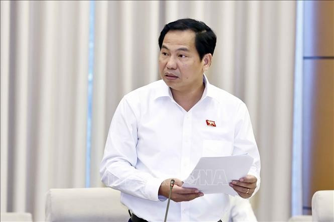 Le Quang Manh, member of the Party Central Committee, the NA Party Committee’s Standing Board and the NA Standing Committee, and Standing Vice Chairman of the NA Committee for Economic and Financial Affairs, has been appointed Standing Vice Chairman of the NA Office. (Photo: VNA)