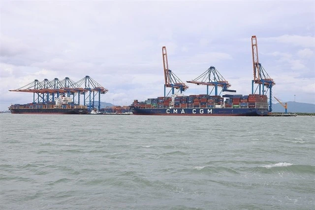 Can Gio International Transit Port planning area in HCM City (Photo: VNA)