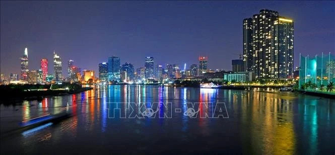 A corner of dynamic and modern Ho Chi Minh City (Photo: VNA)