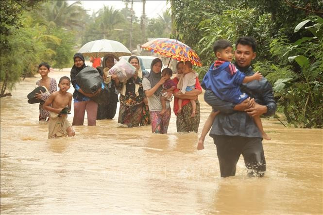 Flooding In Narathiwat, Thailand (Photo: VNA)