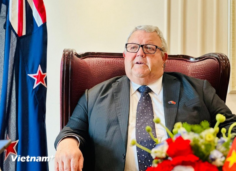 Speaker of the New Zealand House of Representatives (Parliament) Gerry Brownlee (Photo: VNA)