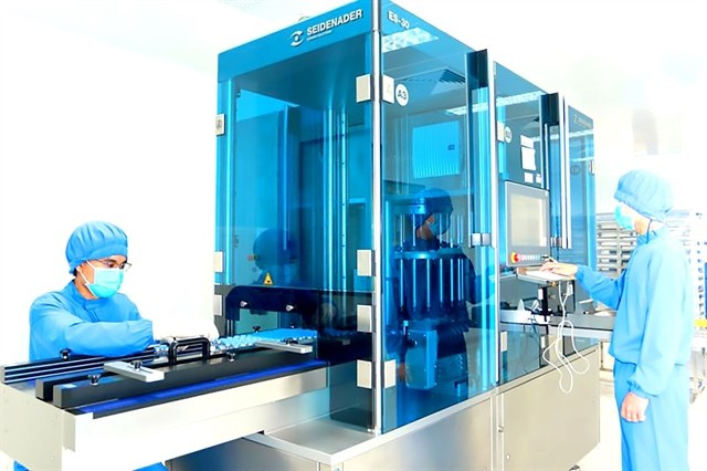 The headquarters of Imexpharm in Dong Thap province. (Photo courtesy of the company)