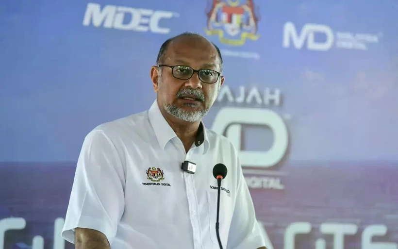 Malaysia's Digital minister Gobind Singh Deo says that the government is committed to supporting businesses in their digital transformation journey.(Photo: VNA)