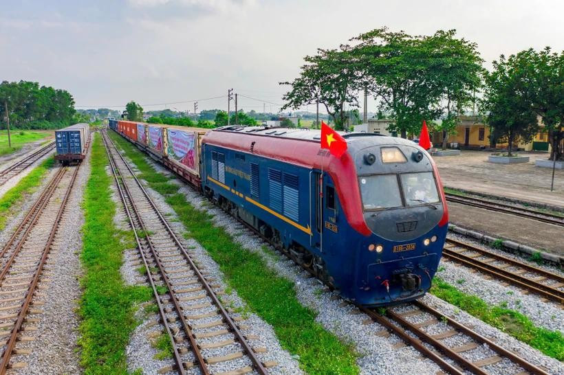 Lao Cai-Hanoi-Hai Phong railway will run along Vietnam's second largest economic corridor. (Photo: VietnamPlus)