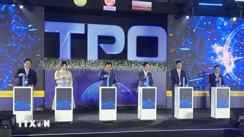 At the opening of the TPO for Global Cities' 12th General Assembly (Photo: VNA)