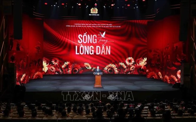 Party General Secretary To Lam speaks at the event (Photo: VNA)