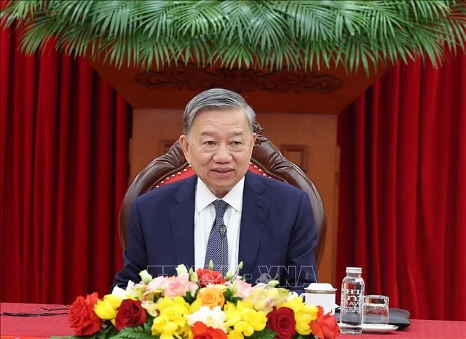 Party General Secretary To Lam (Photo: VNA)