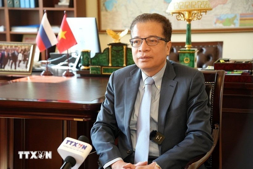 Vietnamese Ambassador to Russia Dang Minh Khoi (Photo: VNA)