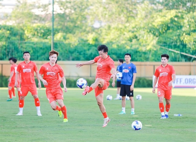 Vietnamese players will have around a week to be ready the 2027 AFC Asian Cup’s third qualification round match against Malaysia on June 10 in Kuala Lumpur. (Photo: VFF)