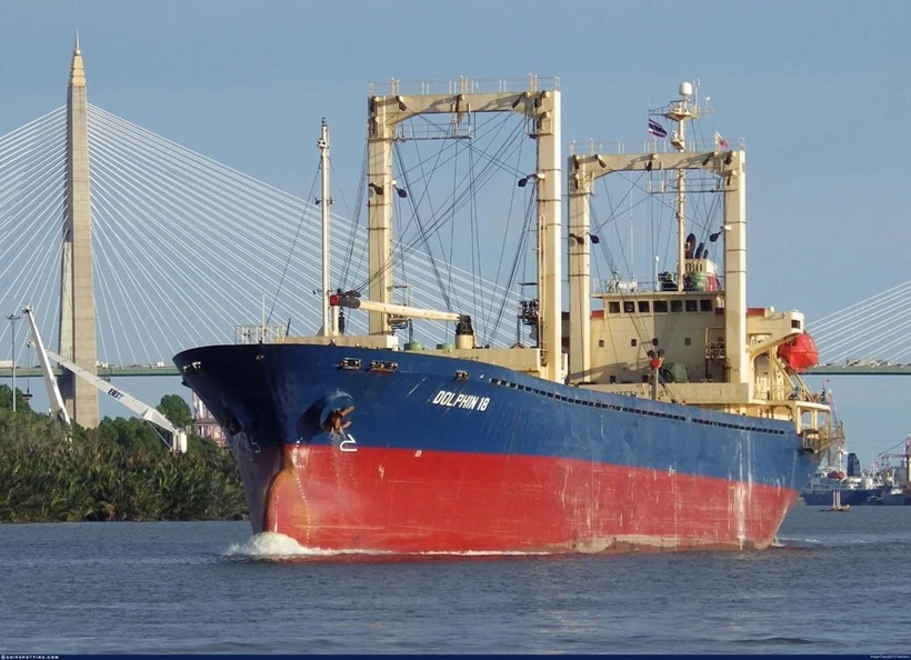 Cargo vessel Dolphin 18 (Photo: qdnd.vn)