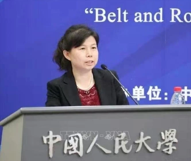 Professor Liu Ying at the Chongyang Institute for Financial Studies under the Renmin University of China. (Photo: VNA)