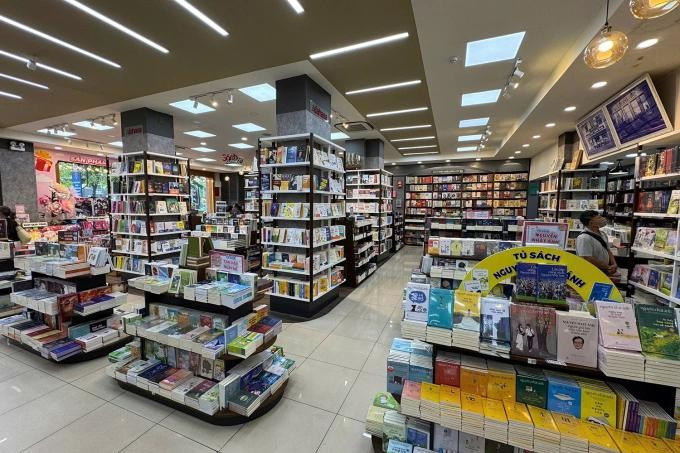 A corner of a Fahasa bookstore (Photo courtesy of Fahasa)