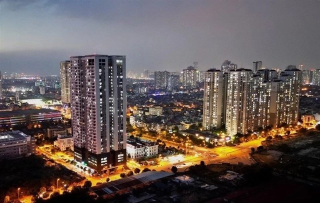 An urban complex in Hoang Mai district, Hanoi. (Photo: VNA)