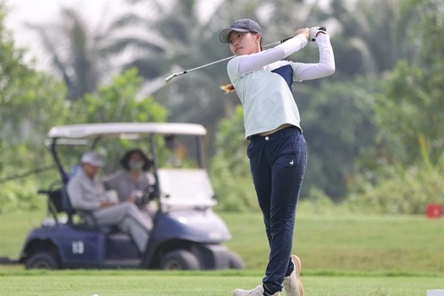 An will take part in the seventh Women's Amateur Asia-Pacific Championship in March in Quang Nam province. (Photos of Tien Phong Golf)