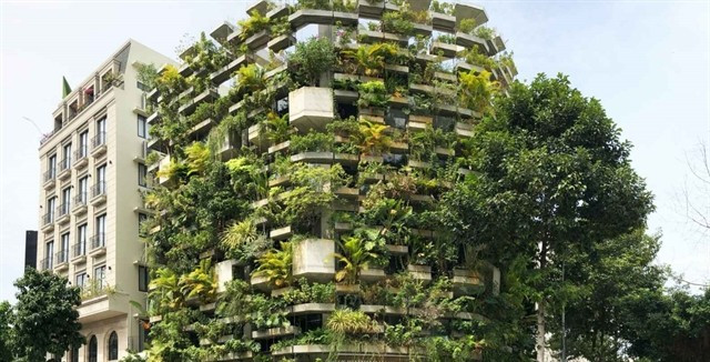 The Urban Farming Office in Ho Chi Minh City by Vo Trong Nghia. (Photo: Courtesy of Vo Trong Nghia Architects) 