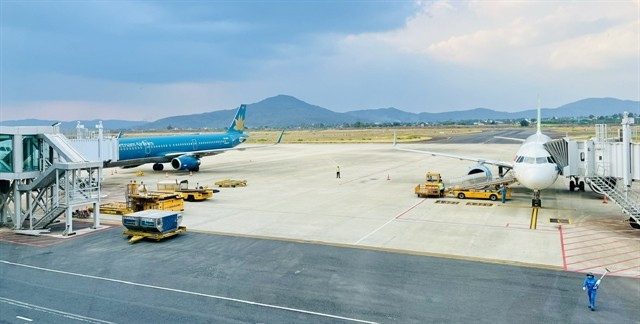 Lien Khuong International Airport in Lam Dong province will close for six months for runway and taxiway upgrades. (Photo: VNA)