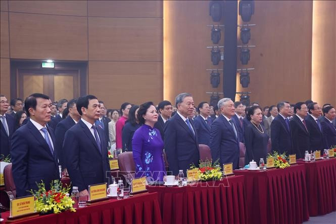 Delegates at the ceremony (Photo: VNA)