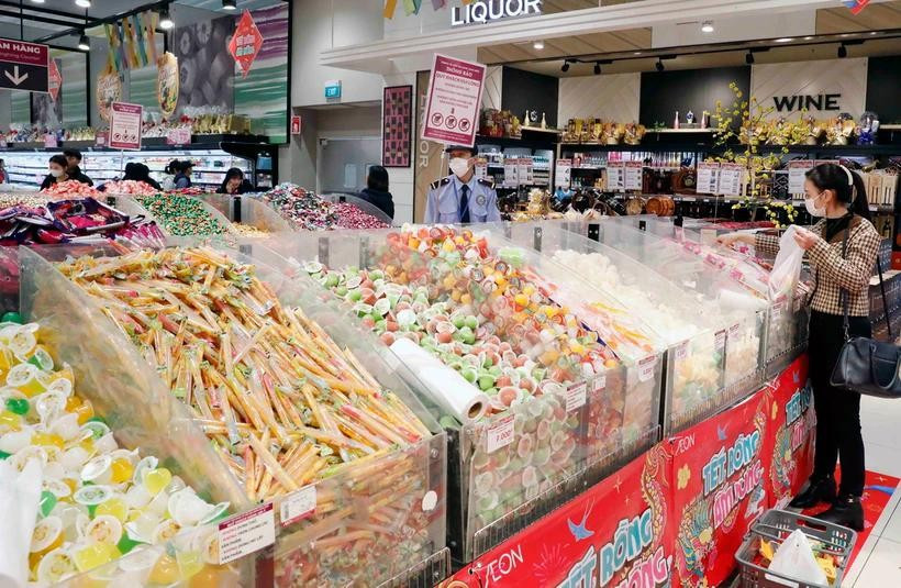 AEON Mall Long Bien in Hanoi. (Photo: VNA)