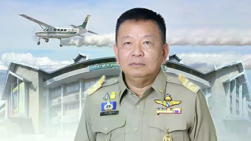 Rachen Silparaya, Thai Director-General of the Department of Royal Rainmaking and Agricultural Aviation. (Photo: thailand.prd.go.th)