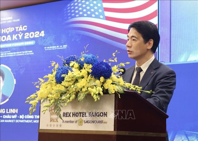 Director of the Ministry of Industry and Trade)’s Department of Foreign Market Development Ta Hoang Linh (Photo: VNA)