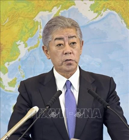 Japanese Foreign Minister Iwaya Takeshi (Photo: Kyodo/VNA)