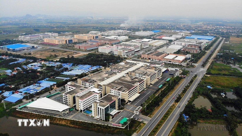 The Vietnam–Singapore Industrial Park (VSIP) in Hai Phong city (Photo: VNA)