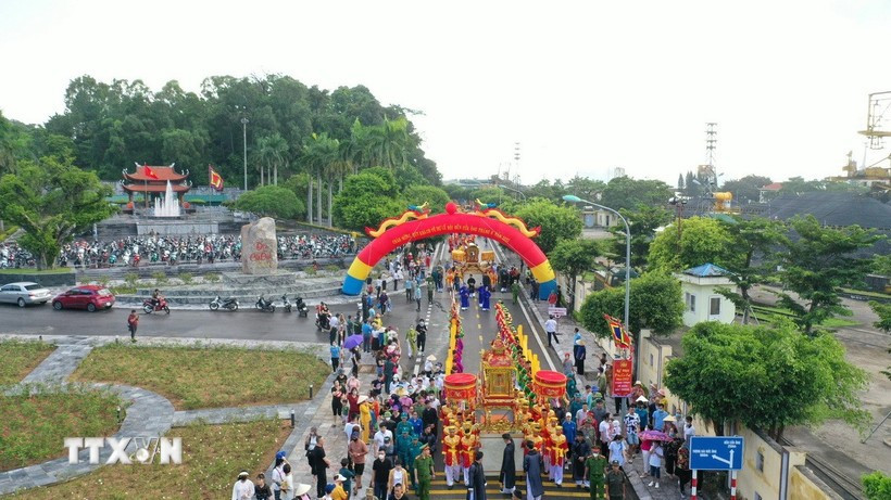 The Cua Ong Temple Festival in Quang Ninh province (Photo: VNA)