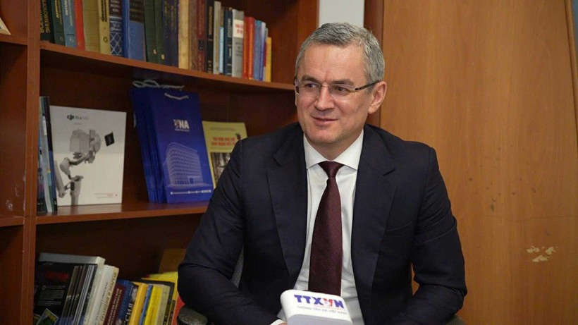 Artur Lyukmanov, Director of the Department of International Information Security of the Ministry of Foreign Affairs of Russia. (Photo: VNA)