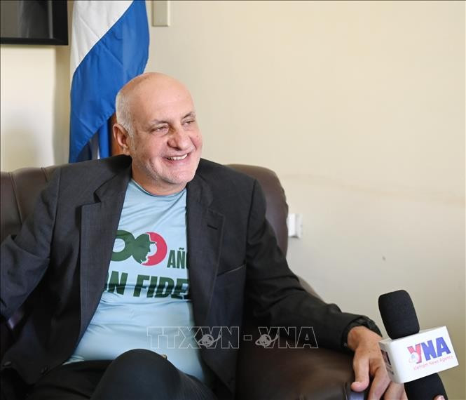 President of the Cuban Journalists’ Association Ricardo Ronquillo Bello (Photo: VNA)