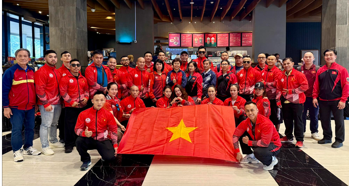 Vietnam concludes the 16th World Bodybuilding & Physique Sports Championship 2025 with three runner-up titles (Photo: https://nld.com.vn/)