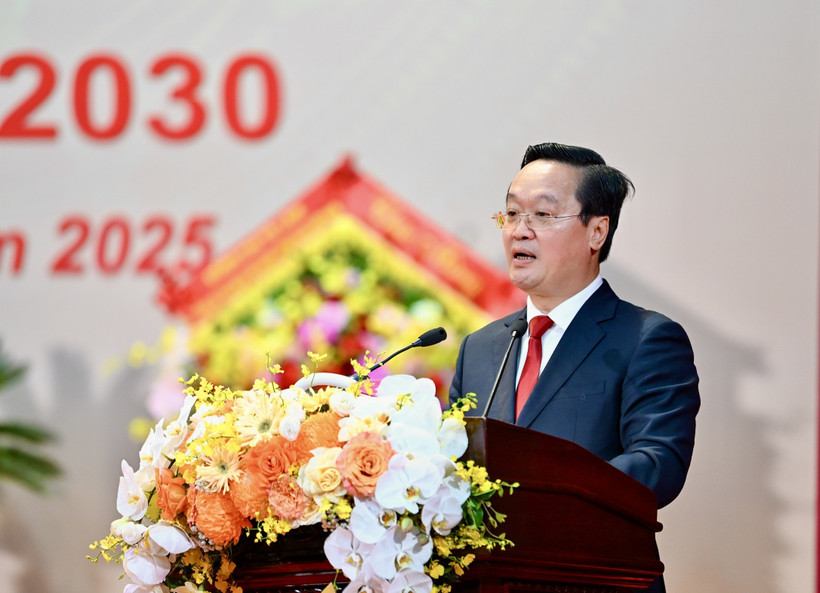 Nguyen Duc Trung, Secretary of the Nghe An provincial Party Committee for the 2025–2030 tenure. (Photo: VNA)