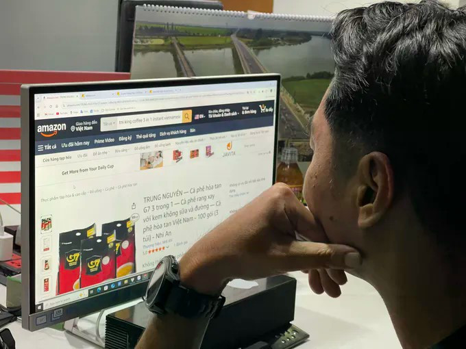 The number of Vietnamese products sold on Amazon has surged by over 300% in the past five years, reaching nearly 18 million items. (Illustrative photo: VNA)
