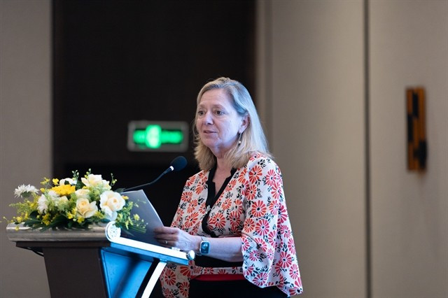Mariam Sherman, World Bank Division Director for Vietnam, Cambodia and Laos. (Photo courtesy of World Bank)