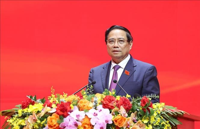 Politburo member, Secretary of the Government Party Committee, Prime Minister Pham Minh Chinh. (Photo: VNA)