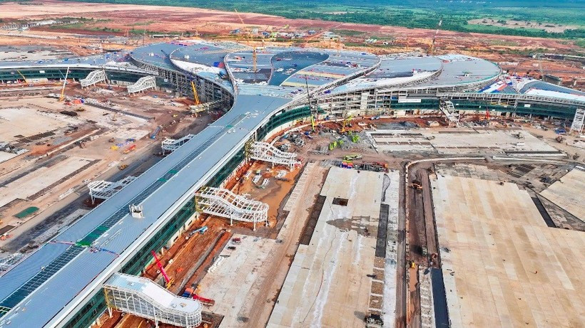 Long Thanh International Airport is scheduled to become operational in 2026. (Photo: VNA)
